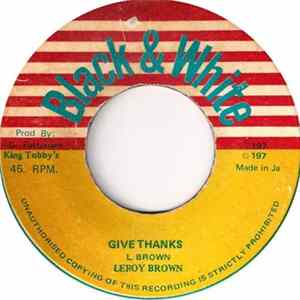 Leroy Brown - Give Thanks FLAC