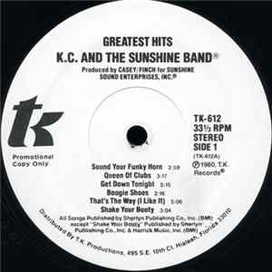 KC & The Sunshine Band - Greatest Hits FLAC