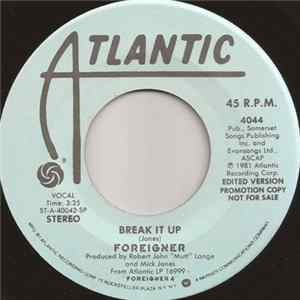 Foreigner - Break It Up FLAC