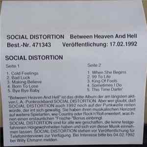 Social Distortion - Between Heaven And Hell FLAC