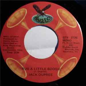 Jack Dupree - Rub A Little Boogie / Let The Doorbell Ring FLAC