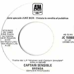 Captain Sensible / Garland Jeffreys - Brenda / Surrender FLAC