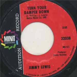 Jimmy Lewis - Turn Your Damper Down / Where Is My Baby FLAC