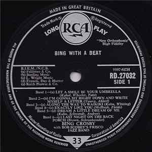 Bing Crosby With Bob Scobey's Frisco Jazz Band - Bing With A Beat FLAC