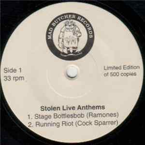 Stage Bottles - Stolen Live Anthems FLAC