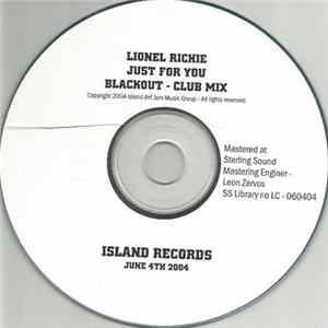 Lionel Richie - Just For You FLAC
