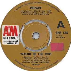 Waldo De Los Rios - Mozart Symphony No. 40 In G Minor K550 FLAC