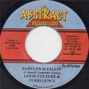 Turbulence , Louie Culture / Anthony Cruz - Babylon Is Fallin' / Suspicions FLAC
