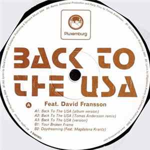 Andreas Tilliander - Back To The USA FLAC