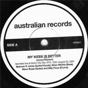 Spencer P. Jones - My Week Is Better / You've Peaked Baby FLAC