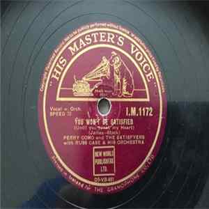 Perry Como - You Won't Be Satisfied (Until You Break My Heart) / I'm Always Chasing Rainbows FLAC