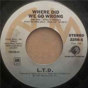 L.T.D. - Where Did We Go Wrong FLAC