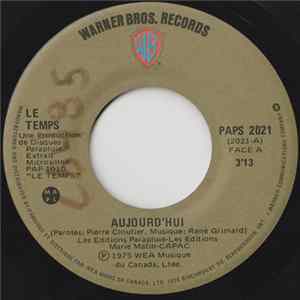 Le Temps - Aujourd'Hui FLAC