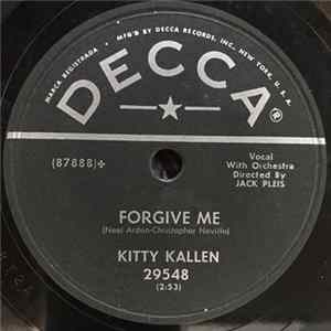 Kitty Kallen - Forgive Me / If It's A Dream FLAC