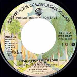 Mirage - I Had A Fight With Love FLAC