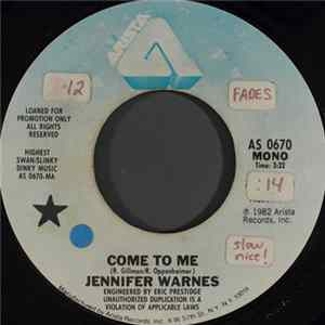 Jennifer Warnes - Come To Me FLAC