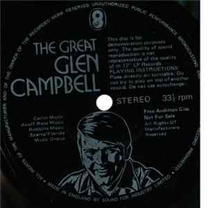 Glen Campbell - The Great Glen Campbell FLAC