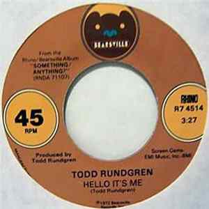 Todd Rundgren - Hello It's Me FLAC