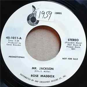 Rose Maddox - Mr. Jackson / Baby, Hang On FLAC