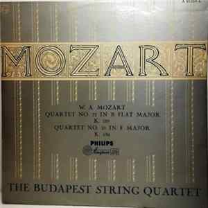 Mozart, Das Budapester Streichquartett - W. A. Mozart Streichquartett B-Dur Kv 589 / Streichquartett F-Dur Kv 590 FLAC