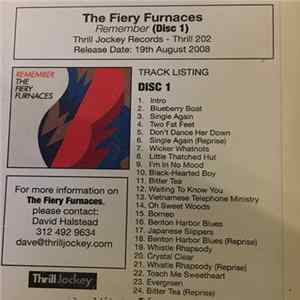 The Fiery Furnaces - Remember FLAC