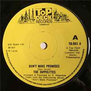 The Hippolytes - Don't Make Promises FLAC