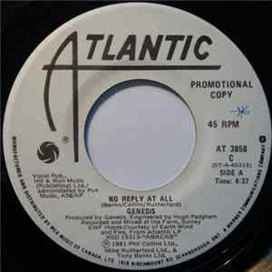 Genesis - No Reply At All FLAC