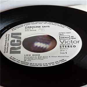 Lou Reed - Caroline Says FLAC