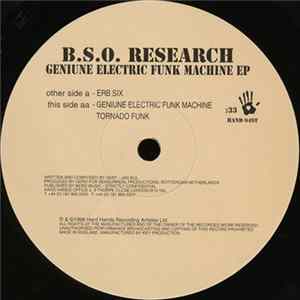 B.S.O. Research - Genuine Electric Funk Machine EP FLAC