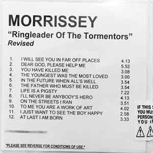 Morrissey - Ringleader Of The Tormentors (Revised) FLAC