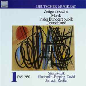 Various - Zeitgenössische Musik In Der Bundesrepublik Deutschland 1 (1945-1950) FLAC
