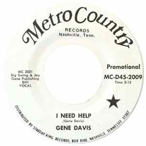 Gene Davis - I Need Help / I Gotta Finish That Dream FLAC