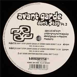 Avant Garde - Don't Stop (Pt. 2) FLAC