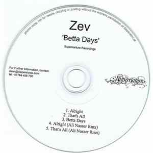 Zev - Betta Days FLAC