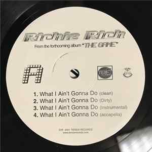 Richie Rich - What I Ain't Gonna Do / Playboy FLAC