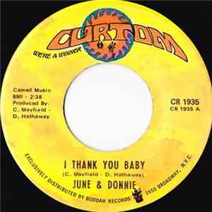 June & Donnie - I Thank You Baby FLAC