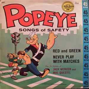 Jack Mercer And Mae Questel - Popeye: Songs Of Safety FLAC