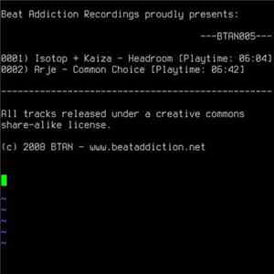 Isotop + Kaiza / Arje - Headroom / Common Choice FLAC