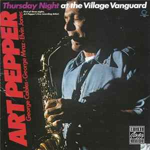 Art Pepper - Thursday Night At The Village Vanguard FLAC