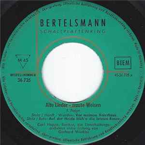 Carl Hoppe, Gerhard Winkler - Alte Lieder - Traute Weisen (1. Folge) FLAC