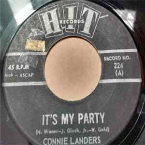 Connie Landers / Leroy Jones - It's My Party / Another Saturday Night FLAC