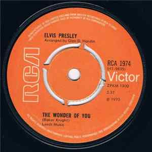 Elvis Presley - The Wonder Of You FLAC