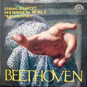 Beethoven, Janáček Quartet - String Quartet In E Minor Op. 59, No. 2 "Rasumovsky" FLAC