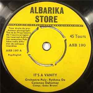 Orchestre Poly-Rythmo De Cotonou Dahomey - It's A Vanity / I'm Sorry So Sorry FLAC