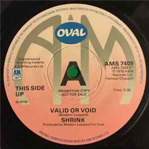 Shrink - Valid Or Void FLAC