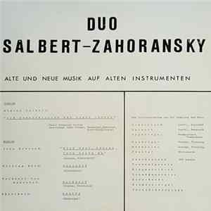 Duo Salbert-Zahoransky, Dieter Salbert, Alrun Zahoransky - Alte Und Neue Musik Auf Alten Instrumenten FLAC