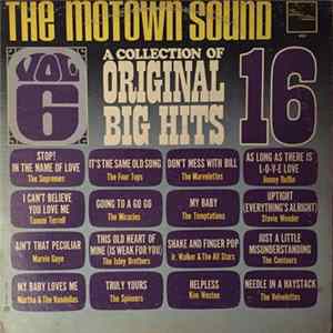 Various - The Motown Sound: A Collection Of 16 Original Big Hits Vol. 6 FLAC