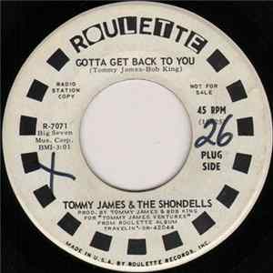 Tommy James & The Shondells - Gotta Get Back To You / Red Rover FLAC