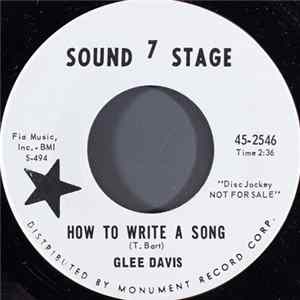Glee Davis - How To Write A Song FLAC