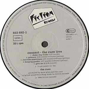The Cure - Concert - The Cure Live FLAC